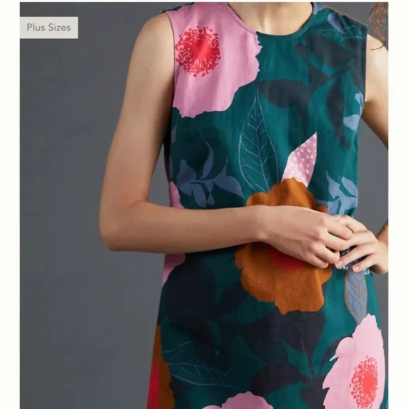 Anthropologie Conditions Apply Shift Mini Dress - Picture 2 of 8